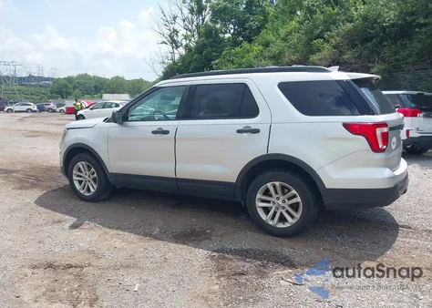 2016 Ford Explorer из США, поврежденный, VIN 1FM5K8B80GGB43545